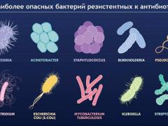 антибиотики и спектр их действия