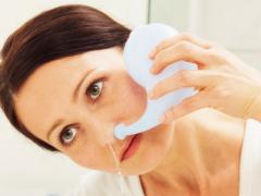 промывание носа при гайморите