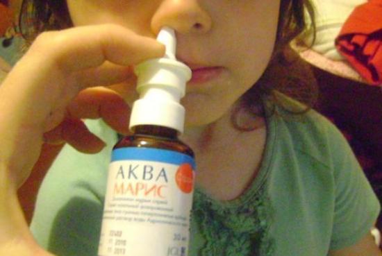 Аква Марис для лечения насморка