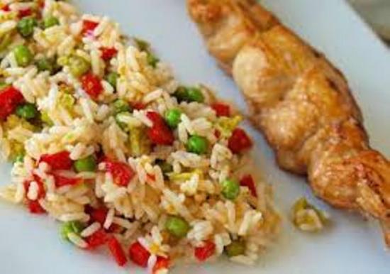 рис с морепродуктами