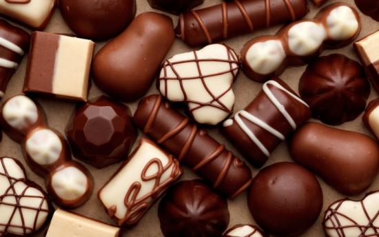 шоколадные конфеты содержат масло какао