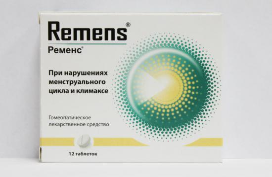 Препарат Ременс выпускается в виде капель и таблеток